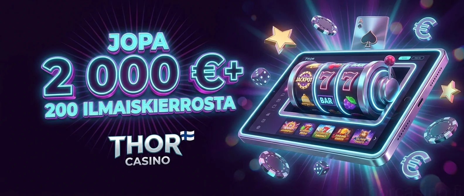 JOPA 2 000 €+ 200 ILMAISKIERROSTA